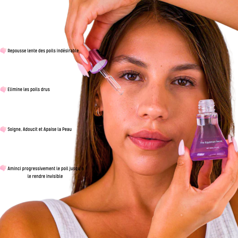 VIOLETTEGLOW Sérum naturel anti-repousse